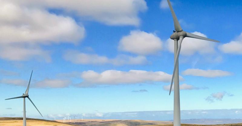 EJF has invested in wind turbines as part of their commitment to sustainable energy